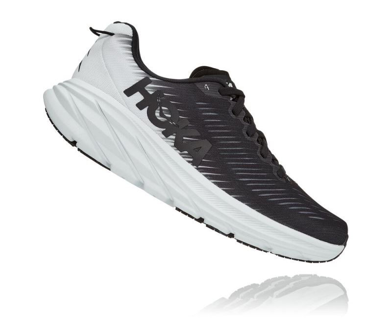 Hoka One One Rincon 3 Mulher - Tenis Caminhada Pretas / Branco | PT-DpPT4wQ